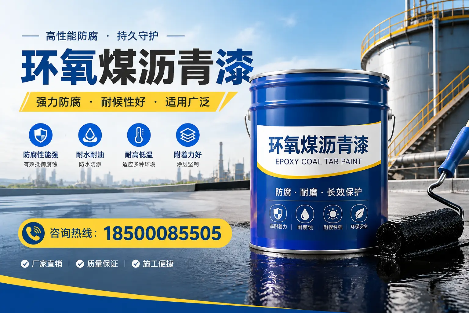 环氧煤沥青漆的储存与运输注意事项,淄博企业须知