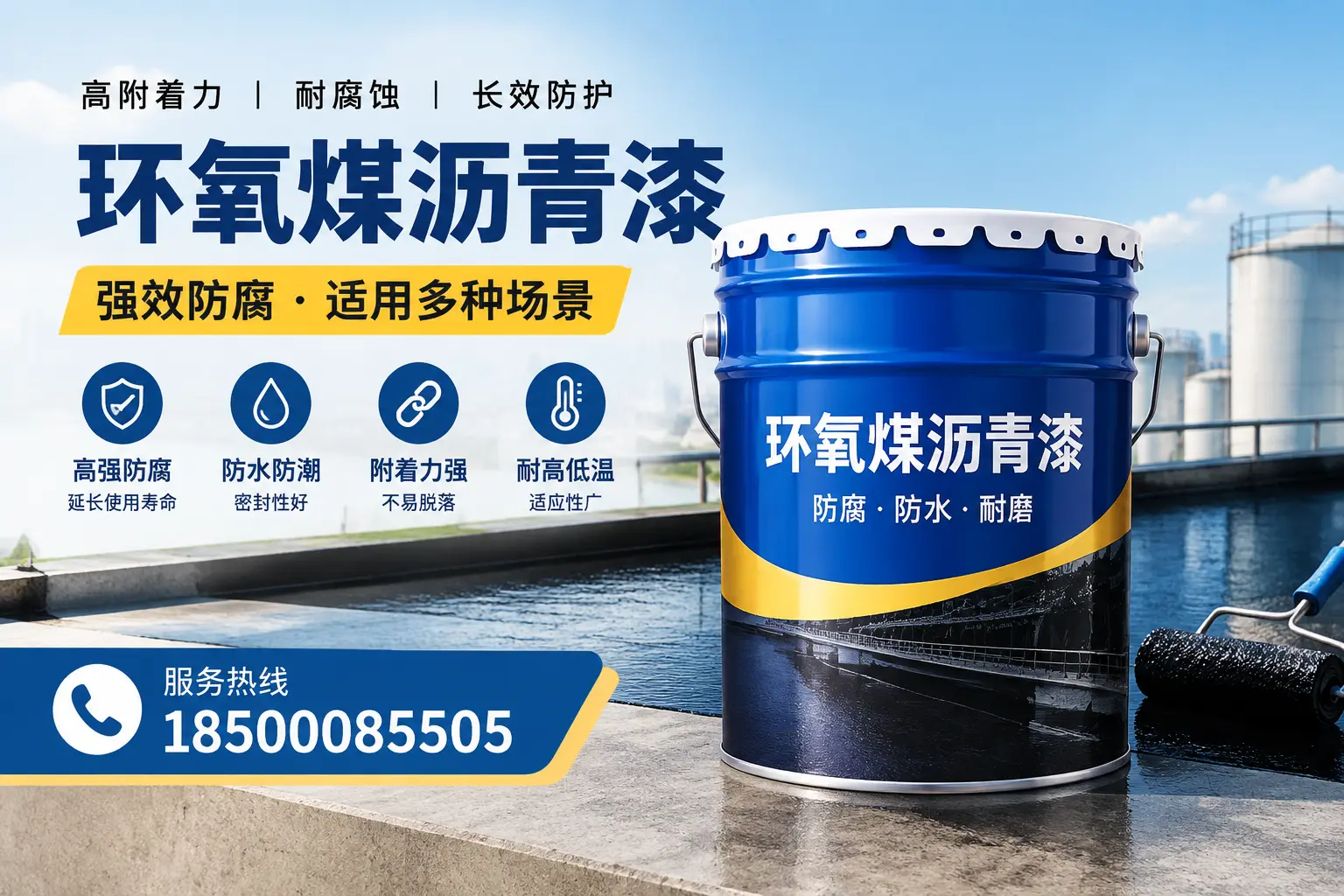 环氧煤沥青漆与油漆的区别，淄博消费者最关心的问题